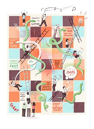 Snakes Ladders, Homemade Board Games, Snakes And Ladders, Board Game Design, Game Illustration, Vintage Games, Retro Illustration, Graphic Design Posters, Magazine Design