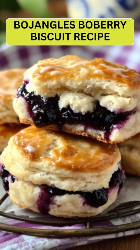 Bojangles Boberry Biscuit Recipe – Cravefuly Boberry Biscuits Recipes, Bojangles Biscuits Recipe, Bojangles Blueberry Biscuits Recipe, Bojangles Biscuits, Icing Glaze, Blueberry Biscuits, Fluffy Biscuits, Flaky Biscuits, Buttery Biscuits