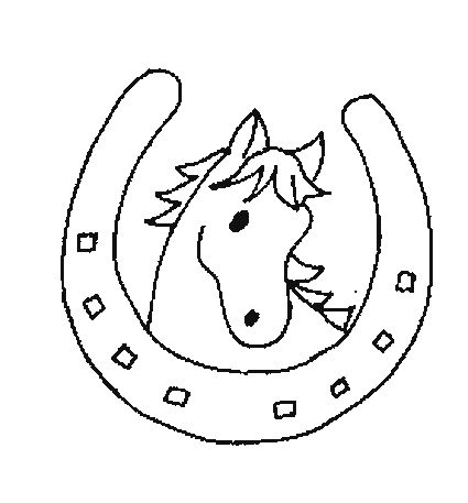 Coloriage cheval à colorier - Dessin à imprimer Horse Doodle, Horse Cartoon, Doodle Paint, Horse Birthday Parties, Horse Birthday, Horse Coloring, Rug Art, Western Decor, Cartoon Illustration