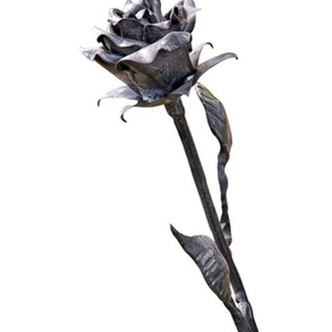 Welding a rose can be a simple project. Welding Works, Shielded Metal Arc Welding, Metal Roses, Welding Crafts, Welding Ideas, Welding Jobs, 3d Ideas, Welding Art Projects, Arc Welding