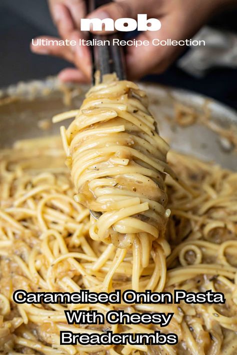 Learn how to cook the jammiest caramelised onions and turn them into the base for this silky and decadent pasta dish inspired by the classic French onion soup. Onion Pasta, Caramelised Onions, Easy Bakes, Classic French Onion Soup, Tuna Pasta Bake, Caramelised Onion, Tuna Pasta, Lemon Pasta, Spaghetti Carbonara