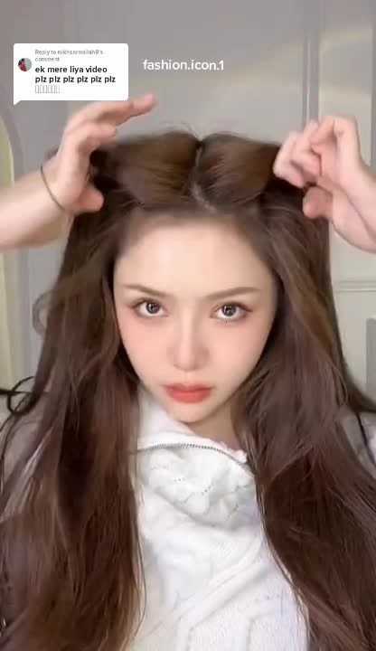 Ponytail Hairstyle Ideas, Hair Braid Diy, Hair Style Vedio, Hair Style Korea, Ponytail Hairstyle, Mode Tips, Hair Braid Videos, Hair Tips Video, Trendy Hairstyle