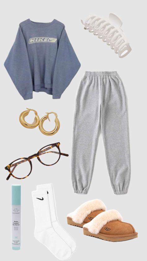 Comfy School Outfits, Casual Preppy Outfits, Trendy Outfits For Teens, Cute Lazy Outfits, Cute Lazy Day Outfits, Lazy Outfits, Lazy Day Outfits, Cute Comfy Outfits, Simple Trendy Outfits