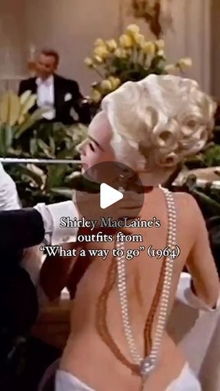 Haute Couture Fashionista on Instagram: "Shirley MacLaine looks from “what a way to go” (1964)✨  🎥 fiftiesdaily" Shirley Maclaine What A Way To Go Dress, What A Way To Go Shirley Maclaine, Old Movie Pictures, A Woman Is A Woman 1961, Shirley Maclaine What A Way To Go, What A Way To Go 1964 Outfits, What A Way To Go 1964, Shirley Mcclain, 60s Glamour