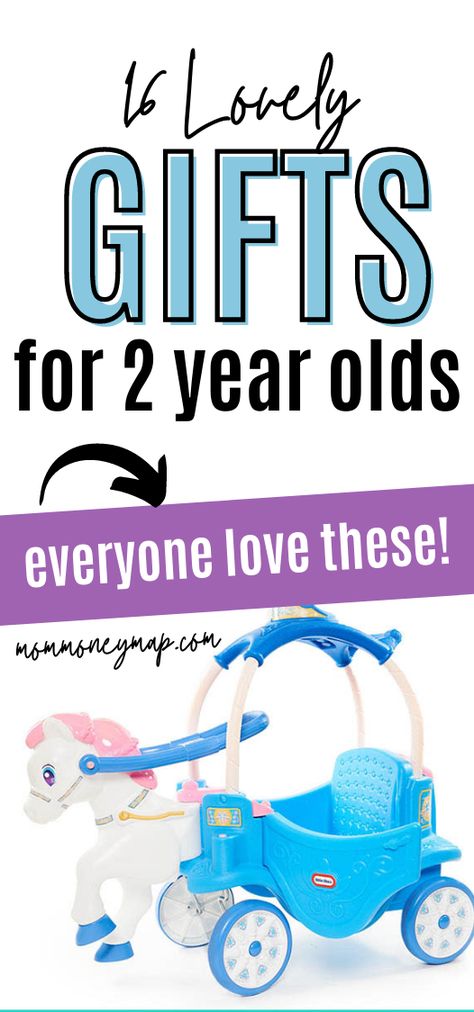 Looking for the perfect gift for a 2 year old boy or girl? Here are 16 lovely 2 year old gift ideas that everyone will love! With my little one going through the terrible 2s, I can't imagine life without them! #2yearold #2yearoldgifts #2yearoldpresents #toddlergifts #2yearoldboy #2yearoldgirl Two Year Old Christmas Gifts Girl, Gifts For Two Year Old Girl, Gifts For 2 Year Girl, 2nd Birthday Gift Ideas, New Mom Ideas, Big Christmas Gift Ideas, Gift Ideas New Mom, Toddler Gift Ideas, Big Christmas Gifts