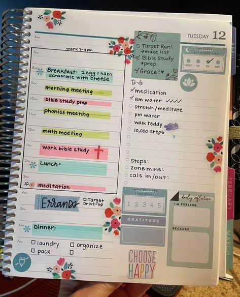 Erin Condren Daily Duo Layout Ideas, Erin Condren Daily Duo Planner Ideas, Daily Duo Planner Ideas, Erin Condren Daily Duo Ideas, Planning 2024, Mom Organization, Erin Condren Daily Duo, Life Planner Organization, Planner Doodles