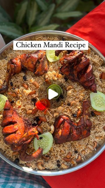 Mandi Chicken Recipe, Chicken Mandi Recipe, Mandi Recipe, Chicken Mandi, Chat Masala, Black Cardamom, Cardamom Pods, Masala Spice, Drumstick Recipes