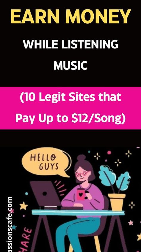 Earn Money While Listening to Music (10 Legit Sites that Pay Up to $12/Song) (Follow This Link) Earn Money By Listening To Music, How To Make Money By Listening To Music, Apps To Earn Money, Jobs Ideas, Money Saving Methods, Listening Music, Single Parents, Listen To Song, Time To Leave