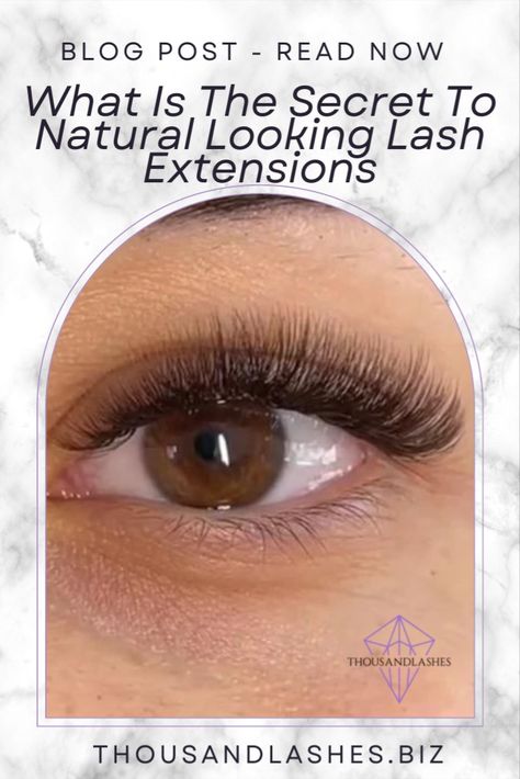 Natural Looking Lash Extensions, Longer Thicker Eyelashes, Semi Permanent Lashes, Extensions Eyelash, Eyelash Extensions Styles, Artist Tips, Thicker Eyelashes, For Lash, Lash Artist