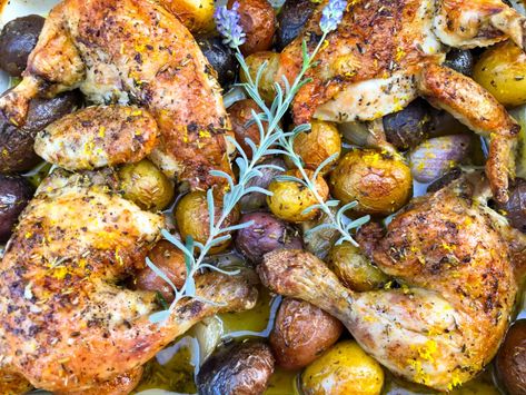 French Baked Chicken Greek Baked Chicken, Haunted Mansion Party, Disney Halloween Party, Spooky Disney, Easy Dinner Party Recipes, Mansion Party, Metabolism Foods, Halloween Party Appetizers, Cooking Whole Chicken