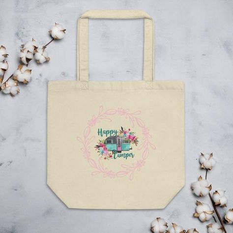 Check out this item in my Etsy shop https://www.etsy.com/listing/1022456570/happy-camper-eco-tote-bag Library Bag, Floral Tote Bag, Open Main, Birthday Gift Bags, Eco Tote Bag, Gift Totes, Great Gifts For Women, Cool Gifts For Women, Bags Aesthetic