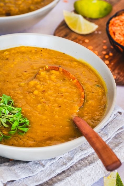 Gut-Healthy Red Lentil Soup - Creative in My Kitchen Gut Healing Lentil Soup, Red Lentil Soup Crockpot, Lentil Soup Crockpot, Gut Healing Soup, Gundry Recipes, Dr Gundry Recipes, Comforting Food, Healing Soup, Dr Gundry