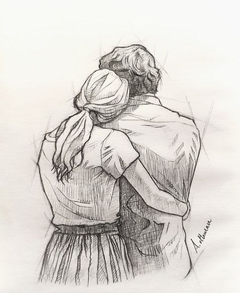 Romantic Pencil Drawing, Simple Pencil Sketches Aesthetic, Couple Pencil Sketches Love, Cute Couple Drawings Aesthetic Sketch, Pencil Sketches Love, Pencil Drawing Images Of Love, Couple Picture Drawing, Couple Pencil Drawings, Pencil Drawings Love