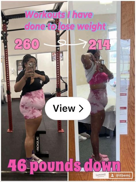 Lemon8 · WORKOUTS I DID 2 LOSE 45 POUNDS  · @Itbemj 180 Lbs Women 5’3, 210 Lbs Woman, Loss 50 Pounds In 3 Months, Second Trimester Workouts Gym, Second Trimester Workout Plan, Pregnancy Workout 2nd Trimester Gym, 45 Pounds, Start Working Out, Easy Work