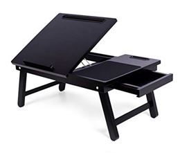 This portable lap desk turns my bed into an office Laptop Stand Bed, Folding Tv Trays, Adjustable Laptop Table, Portable Laptop Table, Laptop Table For Bed, Laptop Desk For Bed, Tv Tray Table, Tv Tray, Laptop Tray