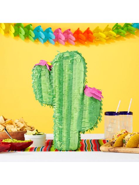 Cactus Pinata, Mexican Fiesta Party Decorations, Mexican Pinata, Cactus Party Decor, Birthday Pinata, Mexican Fiesta Party, Fiesta Party Decorations, Cactus Party, Fiesta Theme