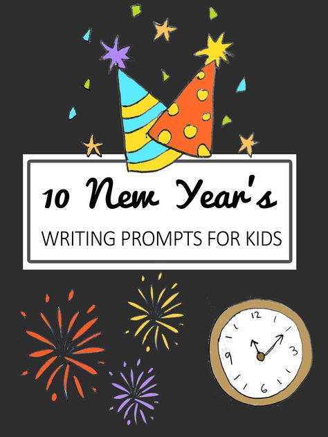 The start of a new year is a brilliant time for writing. Here are 10 new year's writing prompts for kids to inspire you to reflect... New Year Writing Prompts For Kids, Writing Prompts Elementary, New Year Writing Prompts, New Year Writing, Elementary Writing Prompts, Writing Prompts Poetry, Kindergarten Writing Prompts, Writing Images, Writing Prompts Funny