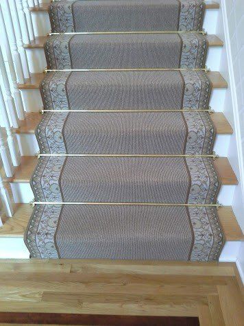 runner Stair Runner Rods, Carpet Rods, Stair Carpet Rods, How To Lay Carpet, Staircase Carpet Runner, Runners For Stairs, Runners Next To Bed, Stamford Ct, Runner Ducks