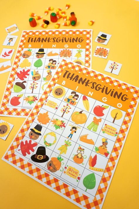 Printable Thanksgiving Bingo Cards - This Thanksgiving Bingo Game is a ton of fun for kids! Perfect for families, classrooms, Scouts, parties, and more! Thanksgiving Bingo Printable Free, Thanksgiving Bingo Free, Bingo Thanksgiving, Thanksgiving Party Ideas, Holiday Bingo, Free Printable Thanksgiving, Thanksgiving Bingo, October Activities, Printable Thanksgiving