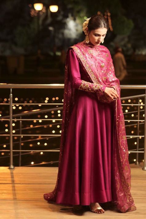 Ansab Jahangir, Designer Anarkali Dresses, Shadi Dresses, Nikkah Dress, Gaun Fashion, Traditional Indian Dress, Pakistani Fashion Party Wear, Pakistani Dresses Casual, Designer Anarkali