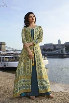 Long Koti, Jacket Kurti, Jacket Style Kurti, Raspberry Blush, Prachi Desai, Lehenga Suit, Party Wear Kurtis, Green Plain, Silk Kurti