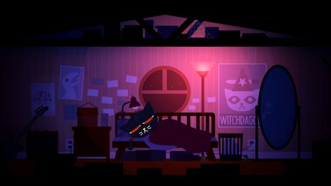 Night in the woods, go to bed? Yes/No Mae Borowski, Desktop Wallpaper 1920x1080, Night In The Woods, Wood Banner, Wood Games, Wood Wallpaper, Wood Bedroom, Life Is Strange, Wood Background