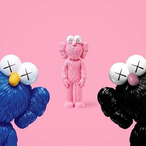 Kaws Iphone Wallpaper Pink, Kaws Wallpapers Black, Kaws Figurine, Elmo Wallpaper, Kaws Iphone Wallpaper, Kaws Wallpaper, Trippy Iphone Wallpaper, Free Backgrounds, Wallpaper Pink