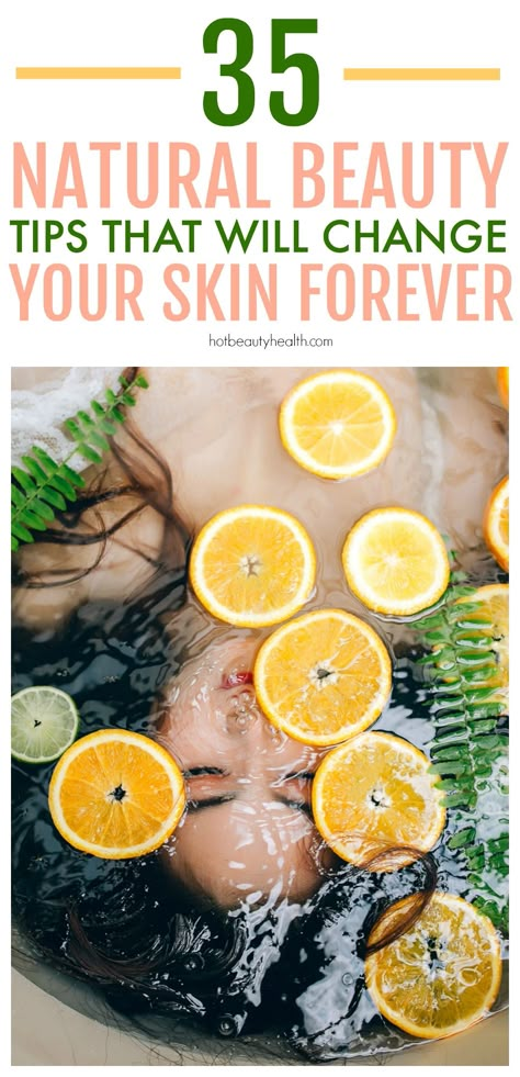 Check out these 35 Natural Beauty Tips That Will Change Your Skin Forever! I've already tried a few of these skincare tips and my skin looks AMAZING! One of tips (number 33) even helped shrink pores on my face. Great life hacks to treat problematic skin. I'm so glad I found this! Hot Beauty Health #beautytips #naturalbeauty #skincare Pizza Margarita, Carne Guisada, Natural Hair Mask, Ootd Instagram, Tips For Skin, Boost Hair Growth, Tips For Teens, Beauty Tips For Face, Image Skincare