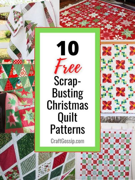 Origami Christmas Ornament, Retro Quilt, Christmas Mug Rugs, Christmas Quilt Blocks, Christmas Tree Quilt, Christmas Quilt Patterns, Mug Rug Patterns, Fabric Christmas Trees, Scrap Quilt Patterns