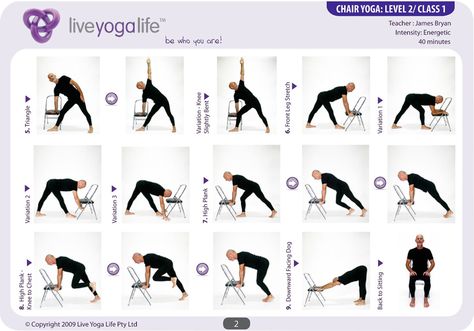 Printable Chair Yoga Poses Adaptive Yoga, Chair Yoga Sequence, Senior Yoga, Yoga Chair, Chair Pose Yoga, Yoga For Seniors, Chair Exercises, Yoga Posen, Chair Yoga