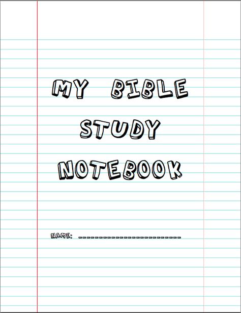 Bible Study Notebook Printable Mormon Food, Childrens Bible Study, Teen Bible Study, Bible Study Activities, Printable Bible Study, Bible Study Worksheet, Inductive Bible Study, Independent Study, Bible Study Printables