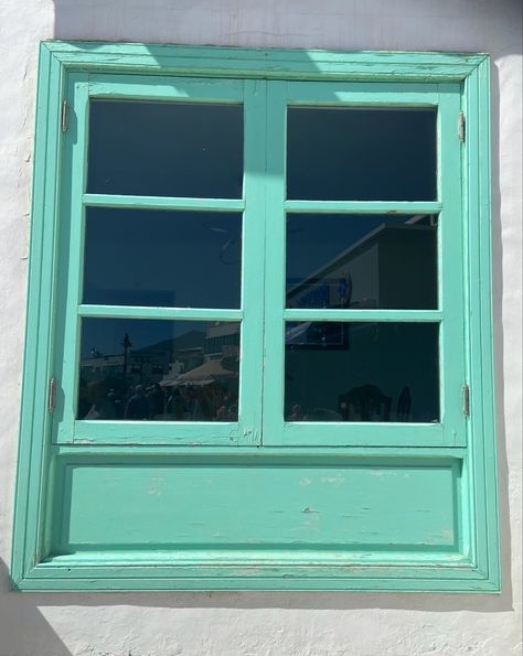 Arsenic Green, Green Window, Wooden Window Frames, Green Windows, Wooden Windows, Window Frame, Green Paint, Green Colour, Cabin Decor