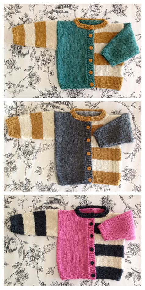 Gingersnap Baby Cardigan Free Knitting Pattern - Knitting Pattern Knit Baby Clothes Patterns Free, Free Knitting Patterns For Babies, Free Childrens Knitting Patterns, Free Baby Sweater Knitting Patterns, Pullover Sweater Knitting Pattern, Baby Boy Knitting Patterns Free, Easy Baby Knitting Patterns, Boys Knitting Patterns Free, Knitting Patterns Boys