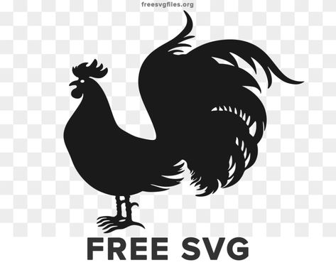 Free Rooster Svg Cut files for Cricut & Silhouette Rooster Svg, Rooster Images, Baby Spiderman, Harry Potter Crafts, Cricut Free, Silhouette Free, Free Svg Cut Files, Svg Downloads, Scan And Cut