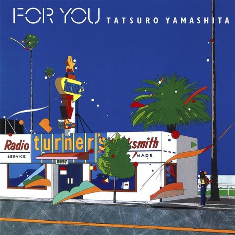 "For You" is the sixth studio album by Japanese singer-songwriter Tatsuro Yamashita, released by AIR/RVC in January 1982. The album became his second hit studio album, peaking at #1 on the Oricon LP charts and two on the CT charts, as well as won the 24th Japan Album Awards in the "Best 10 Albums" category. Tatsuro Yamashita, City Pop, Back Vocal, Pop Albums, Soul Jazz, Vinyl Cd, House On The Rock, Synth Pop, Pop Artist