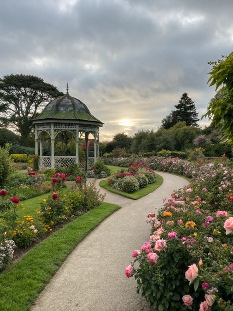 Transform your garden with vibrant blooms and a peaceful gazebo as a focal point! Ready to create your own sanctuary? 
Share your favorite garden moments! #GardenBliss
.
#homeandgarden #betterhomesandgardens #homegardening #homesandgardens #homegarden #gardenhome #gardeningathome #flowers #plants #beautifulflowers Garden Sanctuary, Garden Pathways, Elegant Garden, Garden Pathway, Flowers Plants, Garden Paths, Better Homes And Gardens, Silver Flowers, Focal Point