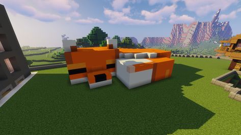 Cute Fox, Baseball Field, Minecraft, Fox, Quick Saves