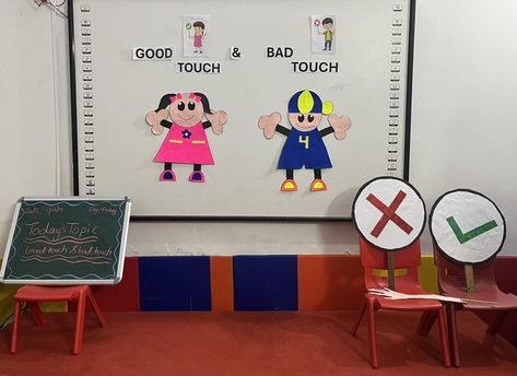 “Children need to learn that when someone is touching them inappropriately, it’s okay to say no and get help.” Educating students about “Good Touch & Bad Touch” #starkidspreschool #goodtouchandbadtouch #educatingstudents #learningthroughplay #preschoolactivities #ourbodyourchoice #nomeansno🚫 #yesmeansyes✅ Good Touch Bad Touch Activities, Touch Activities, Good Touch Bad Touch, Bad Touch, Group Activities, Learning Through Play, Preschool Activities, When Someone, Activities For Kids