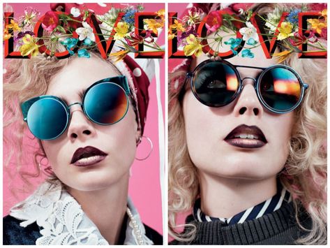 Cara Delevingne & Margot Robbie Are the Cool Kids in LOVE Tom Ford Sunglasses Women, Retro Inspired Fashion, 80s Girl, Kids In Love, Love Magazine, Vogue China, Fashion Tv, Cara Delevingne, Margot Robbie