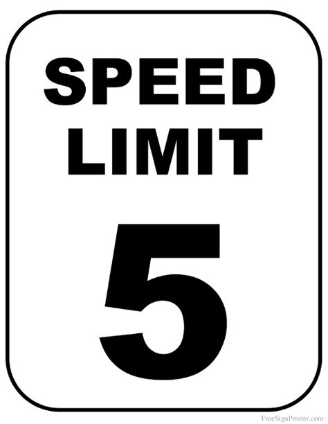 Printable 5 MPH Speed Limit Sign Hot Wheel Printables, Hot Wheels Themed Birthday Party, Ferrari Party, Speed Limit Sign, Transportation Theme Preschool, Monster Jam Party, Speed Limit Signs, Hotwheels Birthday Party, Race Car Themes