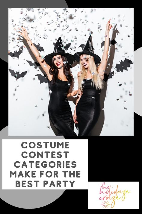 Make your next Halloween party a hit with these exciting costume contest categories. From the scariest to the most humorous, each category is designed to encourage creativity and participation. Get everyone involved and let the best costume win with these fun and inclusive categories. Halloween Costume Categories, Halloween Costume Contest Categories, Costume Contest Categories, Costume Contest Ideas, Halloween Costume Winners, Halloween Costume Contest Winners, Costume Contest Winner, Most Creative Halloween Costumes, Best Group Halloween Costumes