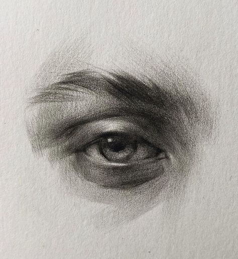 Drawing Of An Eye, 얼굴 드로잉, 얼굴 그리기, Art Sketches Pencil, Drawing Faces, Female Art Painting, Charcoal Art, Desenho Tattoo, Arte Inspo