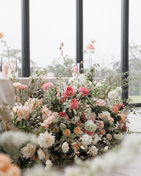 LUSH LOVE NEST ✨ A whimsical fairy garden. Perfect for indoor ceremonies or outdoor ,this beautiful floral meadow enhances your venue’s natural beauty without overpowering it. We handpick each bloom to match your unique style and design. This can be repurposed into 6 separate pieces for a sweetheart table, bridal table, bar, or gift table or kept together. Let us help you bring your wedding vision to life! Whimsical Wedding Ceremony, Cake Meadow, Whimsical Fairy Garden, Sweetheart Bridal, Floral Meadow, Whimsical Fairy, Bridal Table, Indoor Ceremony, Wedding Vision