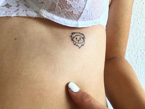 Small Lion Head Tattoo For Women, Little Lion Tattoo, Lion Tattoo For Women, Small Lion Tattoo For Women, Small Lion Tattoo, Ankle Tattoos, Lion Head Tattoos, Single Needle Tattoo, Ankle Tattoos For Women