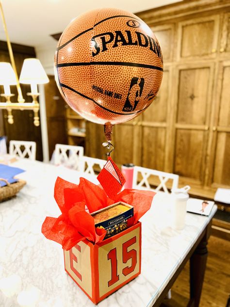 High School Basketball Theme Nights, Girls Basketball Banquet Ideas, 8th Grade Night Basketball, Basketball Theme Balloon Decor, Basketball Centerpieces Banquet, Night Basketball, Basketball Party Decorations, Basketball Banquet, Basketball Theme Party Amazon.com