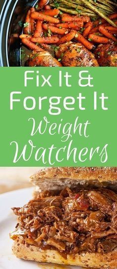 Weight Watchers Crock Pot Recipes, Plats Weight Watchers, Weight Watchers Snacks, Weight Watcher Dinners, Weight Watchers Desserts, Weight Watchers Diet, Healthy Crockpot, Crockpot Meals, Ww Recipes