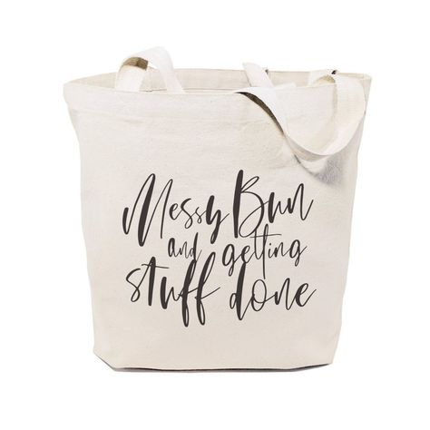 Visionary Creation Company on Instagram: “Messy Bun and Getting Stuff Done Cotton Canvas Tote Bag 😍 Check out our collections of Leggings, T-Shirts, Hooded Blankets and much more!…” Getting Stuff Done, Local Farmers Market, Shopping Bags, Canvas Tote Bag, Messy Bun, Grocery Store, Canvas Tote, Cotton Canvas, Tote Bags