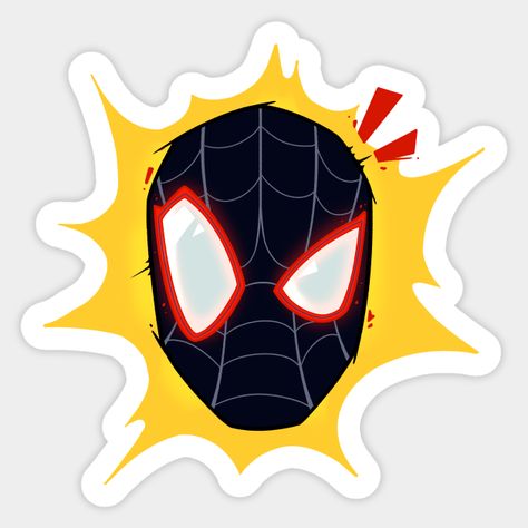 Spidey 42 -- Choose from our vast selection of stickers to match with your favorite design to make the perfect customized sticker/decal. Perfect to put on water bottles, laptops, hard hats, and car windows. Everything from favorite TV show stickers to funny stickers. For men, women, boys, and girls. Miles Morales Stickers, Spider Man Stickers, Marvel Sticker, Sticker Design Ideas, Marvel Stickers, Cars Stickers, Spiderman Stickers, Matching Stickers, Vintage Spider