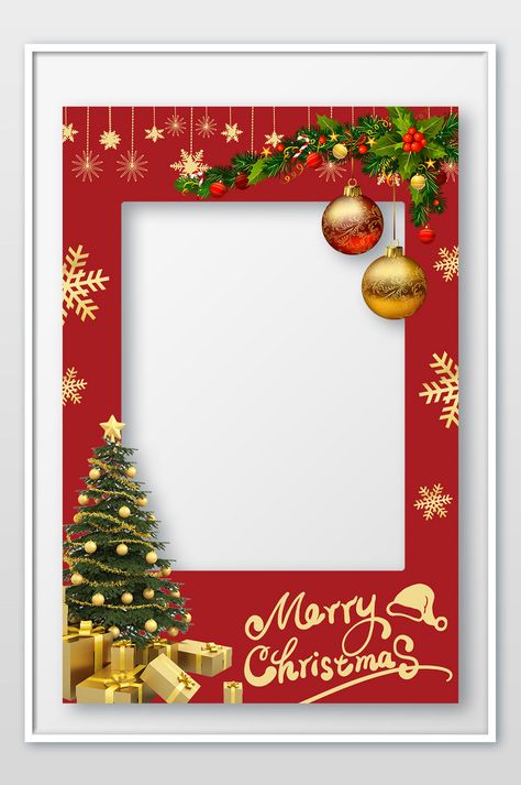 Red high end elegant supreme red gold premium luxury Christmas photo frame#pikbest#templates Christmas Photo Frame Template, Xmas Photo Frames, Merry Christmas Photo Frame, Photo Frame Images, Photo Frame Shop, Christmas Party Photo, Christmas Template, Christmas Card Messages, Christmas Photo Frame