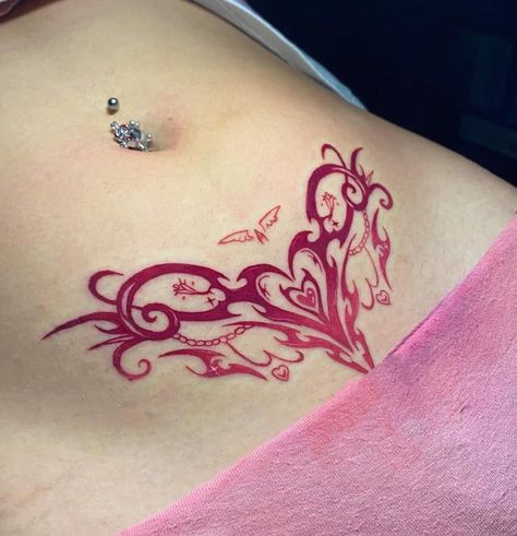 Beautiful Spine Tattoos, Spine Tattoo Ideas, Waist Tattoos, Sailor Moon Tattoo, Mark Tattoo, Bauch Tattoos, Sigil Tattoo, Cute Little Tattoos, B Tattoo